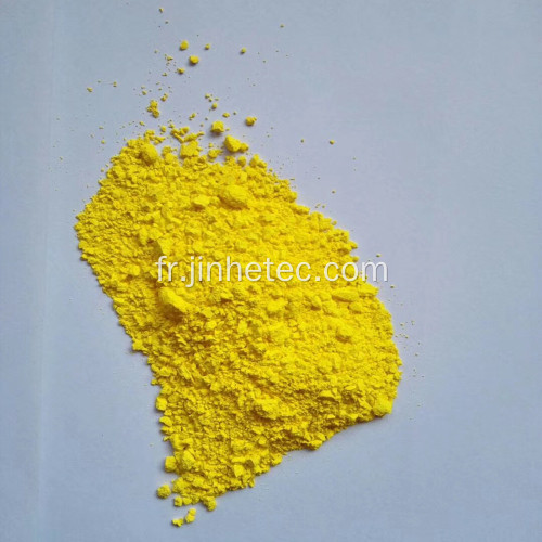 Pigment jaune chrome moyen pour peinture de marquage routier